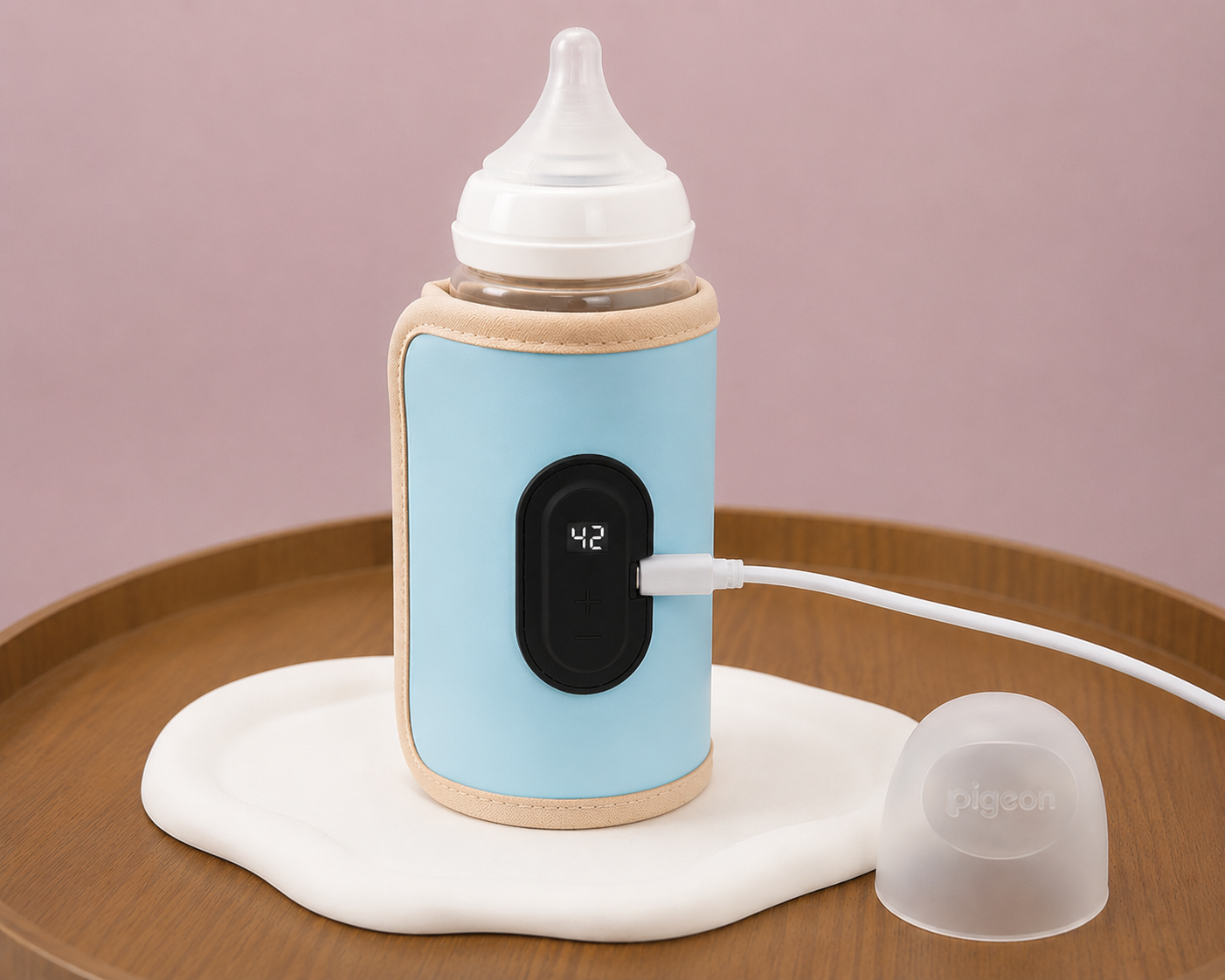 Calientabiberones portátil para bebés